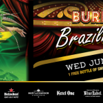 burlesque brazilian night poster