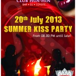 <!--:en-->Summer Kiss Party 20th July 2013<!--:--><!--:th-->Summer Kiss Party 20th July 2013<!--:-->